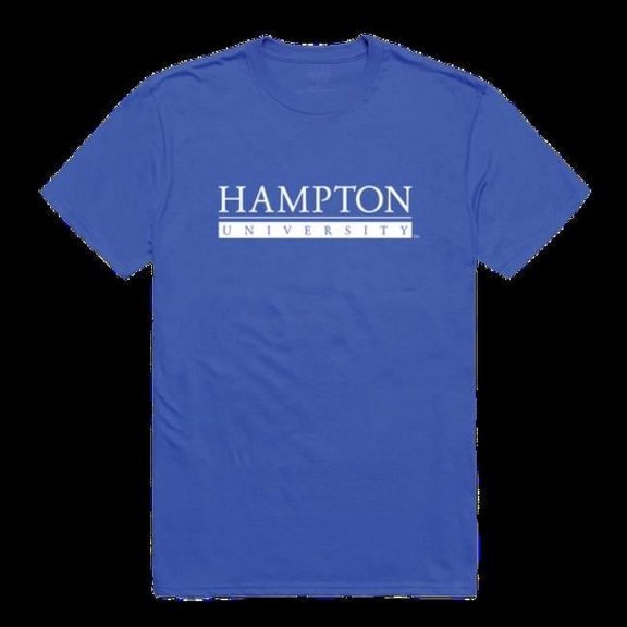 Hampton University Pirates Institutional T-Shirt, Royal - Medium
