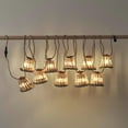 thumbnail image 6 of garden LUMAUR800XXSLNW 315 in. 35 Lumens Rechargeable Aurora Solar Rattan String Light, Natural, 6 of 8