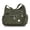 Green, variant on Women Multi Pockets Crossbody Bag Waterproof Nylon Single Shoulder Bag Travel Purses Handbags, Black