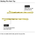 thumbnail image 3 of 240PCS Jumbo Gold Bobby Pins for Thick Hair with Box, 2.75'' Blonde Long Bobby Hair Pins, 3 of 5