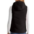 thumbnail image 4 of Womens 2024 Solid Vest Color Electric Heating Warm Electric Heating Sleeveless Jacket Zip Up Stand-Up Collar Tank Coat Black XXL, 4 of 4