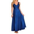 thumbnail image 1 of Women's Shadowline 31737 Silhouette 53 Inch Gown (Navy S), 1 of 4