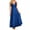 Navy, variant on Women's Shadowline 31737 Silhouette 53 Inch Gown (Black M)