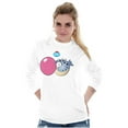thumbnail image 3 of Original Dubble Bubble Logo Vintage Women's Long Sleeve T Shirt Brisco Brands M, 3 of 6