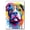 American Bulldog, variant on Bulldog Dog Canvas Wall Art Colorful Pets Graffiti Highland Canvas Oil Painting Canvas Print Street Art Modern Artwork Living Bedroom Bathroom Home Office Decor