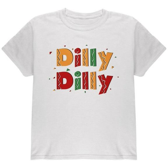 Cinco De Mayo Dilly Dilly Fiesta Mexican Party Youth T Shirt White YXL