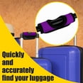 thumbnail image 5 of Aspire 5 Pcs Neoprene Luggage Handle Wraps with Hollow Design, Suitcase Tags for Push-Button Handle, Travel identifiers, 5 of 7