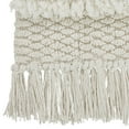 thumbnail image 4 of VCNY Home Savannah Stripe White Cotton Blend Bath Runner Rug, 24" x 60", 4 of 5