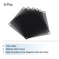 thumbnail image 3 of Uxcell 6PCS PC Dust Filter, 90x90mm PVC Computer Case Cooler Dustproof Mesh Cover Fan Grills for Computer Chassis Black, 3 of 4
