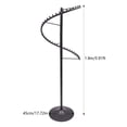 thumbnail image 2 of 360° Rotation Spiral Rotating Clothing Rack 1.8m Height Garment Rack Floor Stand for Bedroom Living Room, 2 of 25