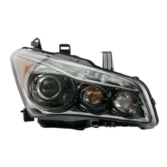 KAI New OEM Replacement Passenger Side Headlight Lens And Housing, Fits 2011-2013 Infiniti QX56