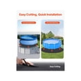 thumbnail image 4 of 15ft Round Pool Liner Pad, Pool Liner Pad For Above Ground Swimming Pools, Extra-Thick Pool Mat, Prevents Punctures, Recy Cled Geotextile Material Underlayment Pad, Extend Liner Life, 4 of 10
