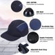 thumbnail image 1 of Gorra de seguridad anticaída Gorra de protección para la cabeza deportiva Gorra de béisbol resistente a los golpes para el constructor de trabajo Diy Cotton Blue. Afortunado Sencillez, 1 of 4