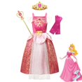 thumbnail image 1 of Disney Bella Durmiente Aurora Cosplay disfraz niños ropa niñas princesa vestido rosa carnaval graduación cumpleaños fiesta vestido 5T Gao Jinjia LED, 1 of 2