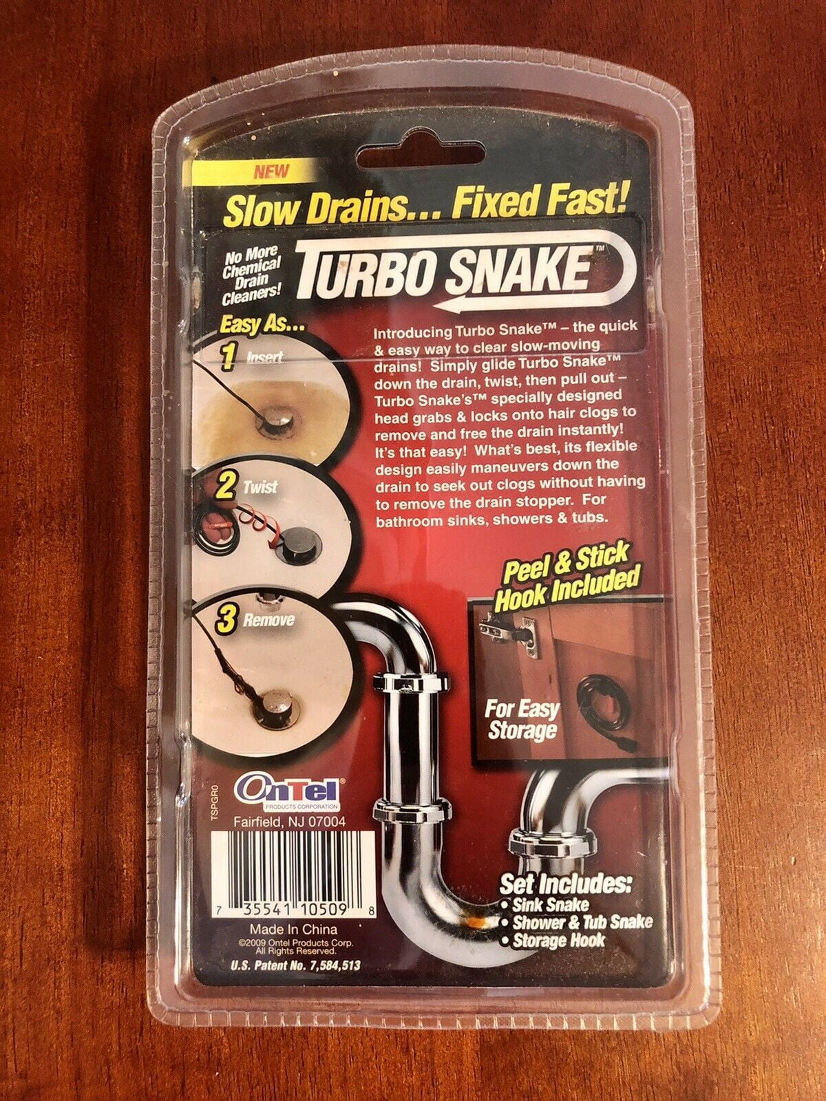 Turbo Snake™ Drain Clog Removal Tool - As Seen On TV Tech