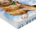 thumbnail image 2 of Ambesonne Valentines Day Fitted Sheet, Kitten, Full Size, Multicolor, 2 of 3