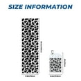thumbnail image 3 of Lsque Cow Print Black White Printed Cooling Towel (40"x 12"), Ice Towel, Microfiber, Soft Breathable Chilly Towel for Yoga, Sport, Gym, Workout, Fitness, Running, 3 of 9