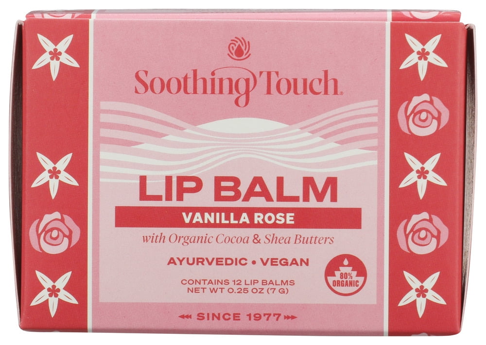 (Pack Of 24) Soothing Touch Lip Balm Vanilla Rose 0.25 Oz