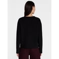 thumbnail image 4 of Scenario Women's Thermal Henley Shirt with Long Sleeves, Sizes XS-XXXL, 4 of 6