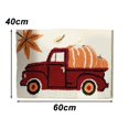 thumbnail image 3 of Seasonal Pumpkin Bath Rug Non Slip Microfiber for Thanksgiving Celebrations, 3 of 11