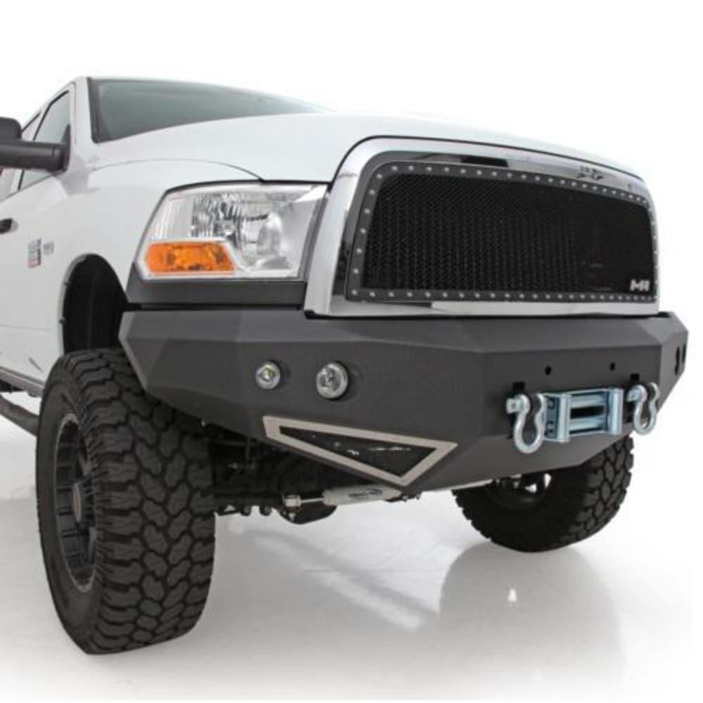Smittybilt M1 Dodge Truck Winch Mount Front Bumper with Dring Mounts
