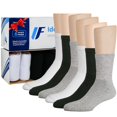thumbnail image 1 of Calcetines deportivos para mujer Hechos de algodón. 6 pares. Colores surtidos, 1 of 7