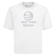 thumbnail image 2 of Men's Levelwear  White New York Islanders Shadow Surge Luxe Signature Knit T-Shirt, 2 of 3