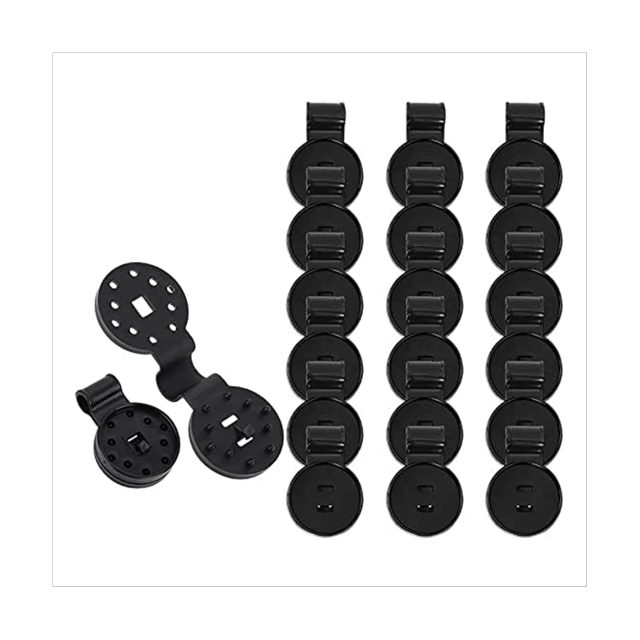 100Pc Shade Cloth Heavy Duty Lock Grip,Removable and Reusable Shade Cloth Plastic Clips Greenhouse Shade Cloth Fix Clamp