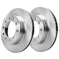 thumbnail image 5 of Detroit Axle - Rear Brake Kit for 2003 2004 2005 2006 2007 2008 2009 2010 2011 Lincoln Town Car [Sedan], Disc Brake Rotors Ceramic Brake Pads Replacement: 11.61'' inch Rotors, 5 of 8