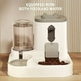 thumbnail image 3 of 2in 1 Cat Food Dispenser Water and Food Integrated Fully Automatic Cat Food Feeding and Water Dispenser Cute Water Dispenser, 3 of 9