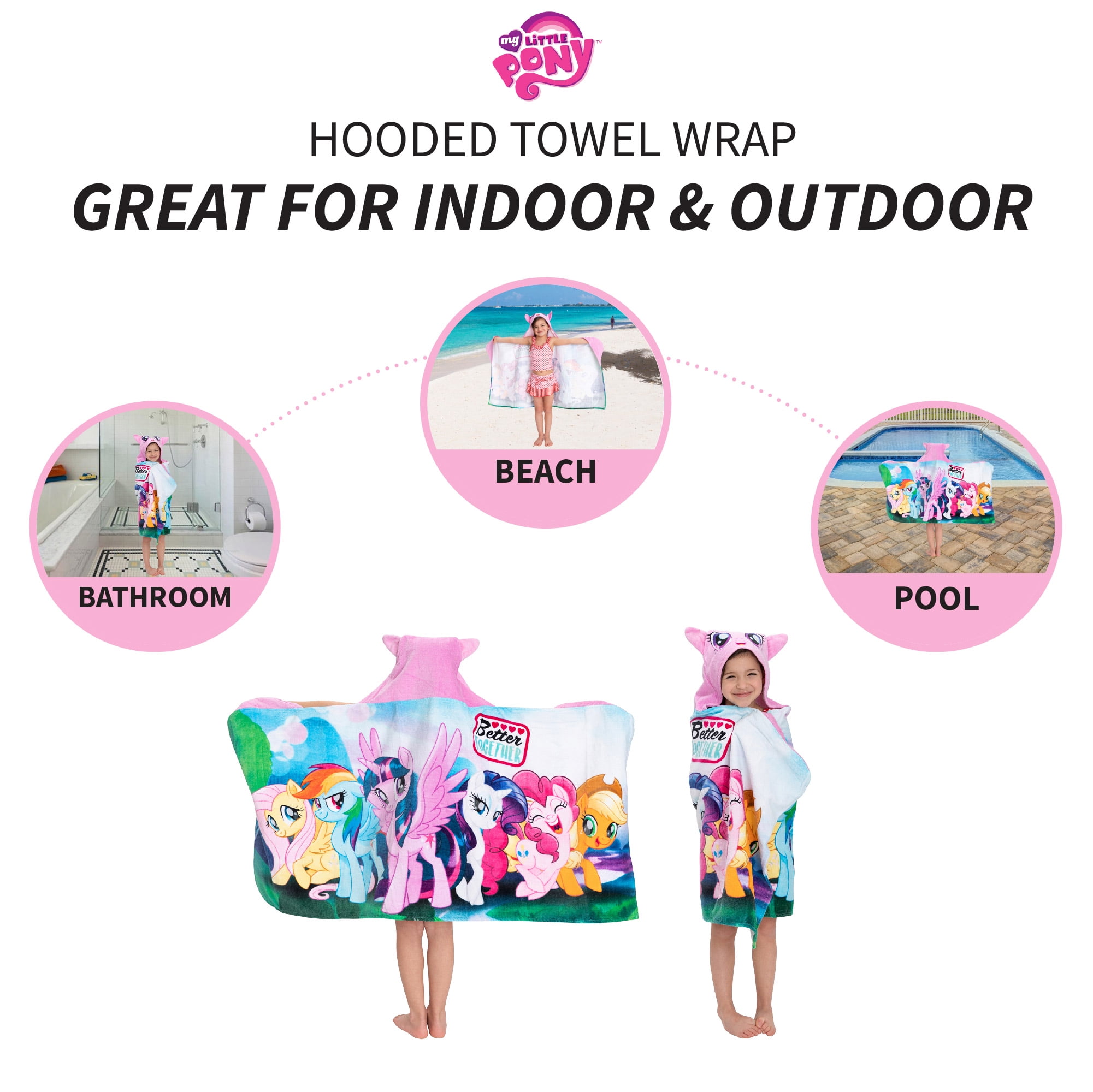 My little pony hooded towel sale