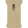 thumbnail image 4 of Ekena Millwork 4 1/4"W x 4 1/4"D x 7"H Fluted Mission Corbel, Maple, 4 of 4