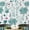 Green, variant on S4sassy Removable Nature-inspired Waterproof Wall Wrap, Wallcover, Green Leaf Print Contact Paper for Walls, Cabinets, Dresser, Self Adhesive Vinyl Wallpaper Roll- Green (25"x60")