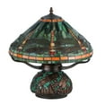 thumbnail image 3 of Meyda Tiffany - 26681 - Three Light Table Lamp - Tiffany Dragonfly - Mahogany Bronze-195pack, 3 of 8