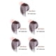 thumbnail image 1 of Seitruly Air Bangs Hairpieces Fibra de alta temperatura Hair Topper Extension Mujeres Fringe Hairstyle Accesorios para boda Daily Wear No.2 No.2 5piezas Seitruly CBP236756, 1 of 6