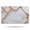 White and Copper Marble Pattern, variant on Blue and Black Checkered Pattern Non Slip Microfiber Bathroom Rugs, Soft Rubber Backing Bath Mats for Bathroom Floor Tub and Shower,17"x27"