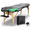 Black With Rolling Case, variant on Luxton Home Premium Foam Massage Table - Easy Set Up - Foldable & Portable with Carrying Case