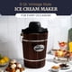 thumbnail image 2 of Máquina para hacer helado Elite Gourmet EIM949 de 5,7 L estilo vintage en madera, 2 of 7