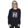 thumbnail image 2 of Harry Potter Womens Flowers H Sweatshirt, 2 of 3