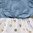 thumbnail image 6 of Lindreshi Baby Girl Clothes Toddler Baby Girls Sleeveless Print Bow Dress Tulle Dresses Clothes, 6 of 9