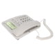 thumbnail image 3 of KXT2028CID Teléfono de escritorio con cable 4 grupos de funciones de marcación rápida Teléfono fijo con cable para oficina hotel (blanco), 3 of 5