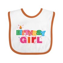 Inktastic Birthday Girl Letters Girls Baby Bib