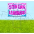 thumbnail image 1 of Cotton Candy Lemonade (18" x 24") Yard Sign, Includes Metal Step Stake, 1 of 6