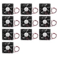 thumbnail image 1 of 10PCS DC Brushless Cooling PC Computer Fan 24V 8025s 80x80x25mm 0.15A 2 Pin Wire, 1 of 5