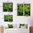 thumbnail image 4 of Designart "Green Fern Fonds Nature s Elegance I" Floral Framed Wall Art Set Of 2 - Green Floral Frame Gallery Set For Office Decor, 4 of 7
