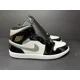 thumbnail image 3 of Men’s Size 7 - A i r-Jor-dan 1 SE Mid Black White Metallic Silver HV0789-010, 3 of 6