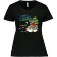 thumbnail image 3 of Inktastic I Want a Hippopotamus for Christmas Women's Plus Size T-Shirt, 3 of 5