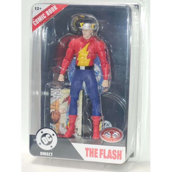 DC Multiverse Comics Page Punchers - The Flash (Jay Garrick) (Flash #123) Platine Figurine Articulée 7 Pouces