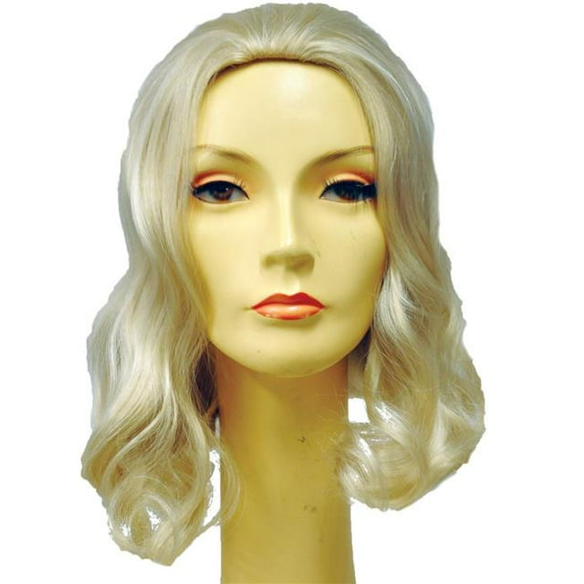 Costume Perruque Blonde Pageboy des Années 1960