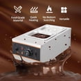 thumbnail image 4 of Acekid Chocolate Tempering Machine 1.5L 3-Tank Melting Pot Temp Control 32~176°F 800W Stainless Steel Commercial, 4 of 7